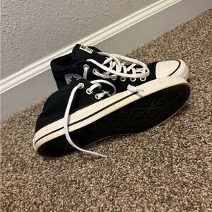 Converse black shoes